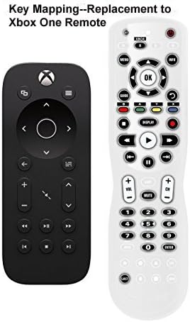 USARMT RWY122 Universal Remote 4-in-1 IR Learning Remote for Apple TV, Xbox One, Roku & Windows Media Center