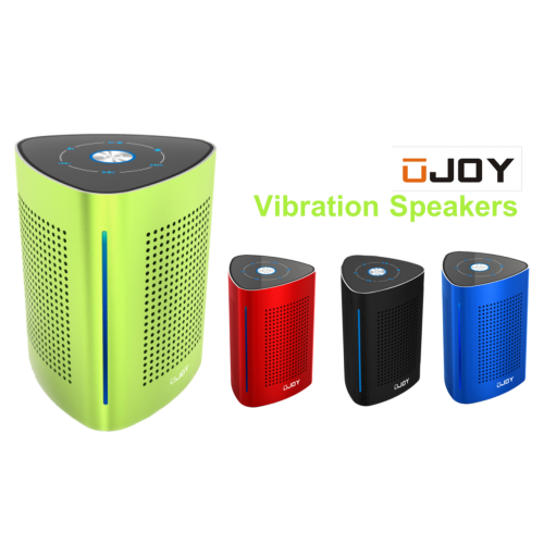 UJOY Bluetooth Portable Vibration Speakers--Green